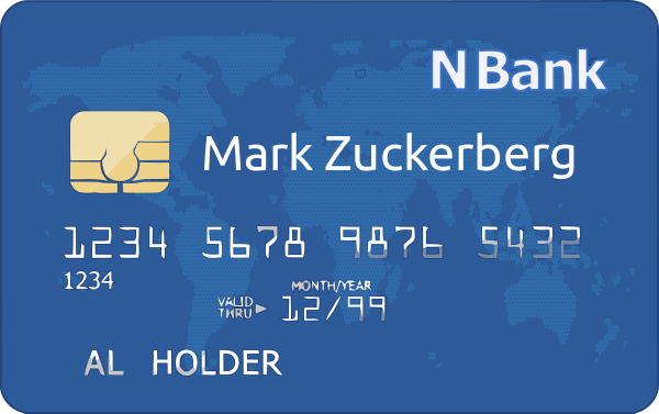 Credit Card Zukerberg